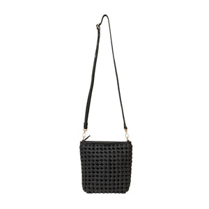 Saben Coco Mini Bag Black Fine Braid