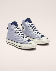 Converse CT 70 Hickory Stripe Hi Indigo/Egret/black